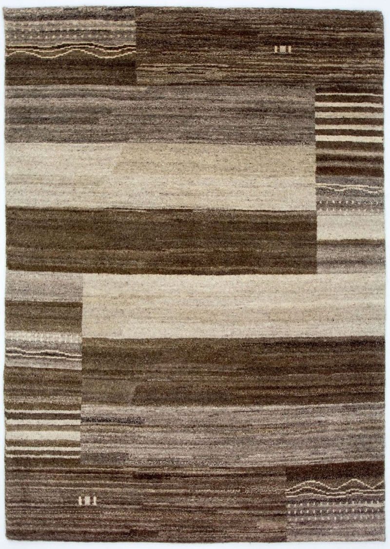 Gabbeh Teppich Indus 140x200cm - Wollteppich - mehrfarbig