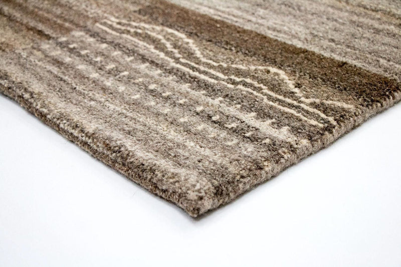 Gabbeh Teppich Indus 140x200cm - Wollteppich - mehrfarbig