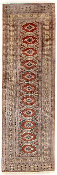 Buchara Teppich 97x300cm - Orientteppich - rot – product image