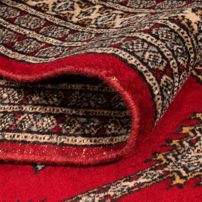 Pakistan Teppich 83x247cm - Orientteppich - dunkelrot