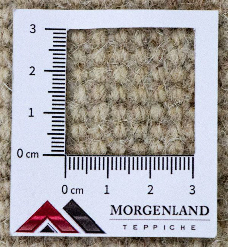 Gabbeh Teppich Indus 92x160cm - Wollteppich - beige