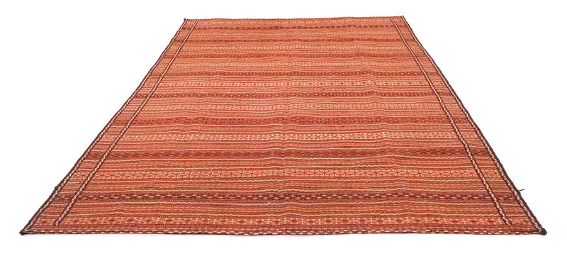Kelim Fars Teppich 199x296cm - braun