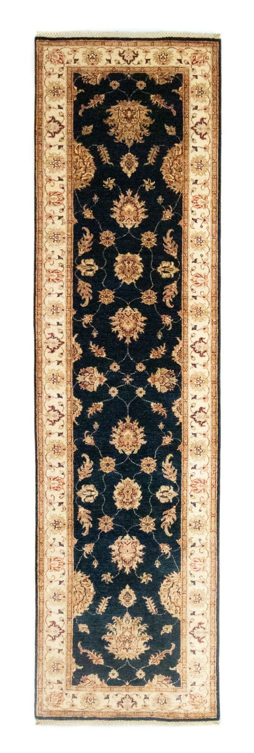 Ziegler Teppich 81x298cm - Orientteppich - blau