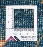 Ziegler Teppich 84x303cm - Orientteppich - blau