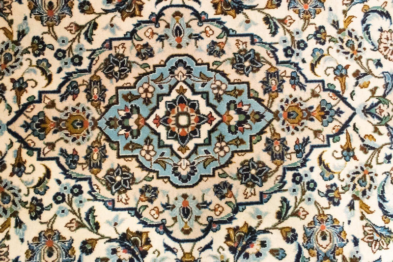 Keshan Teppich 193x292cm - Perserteppich - beige
