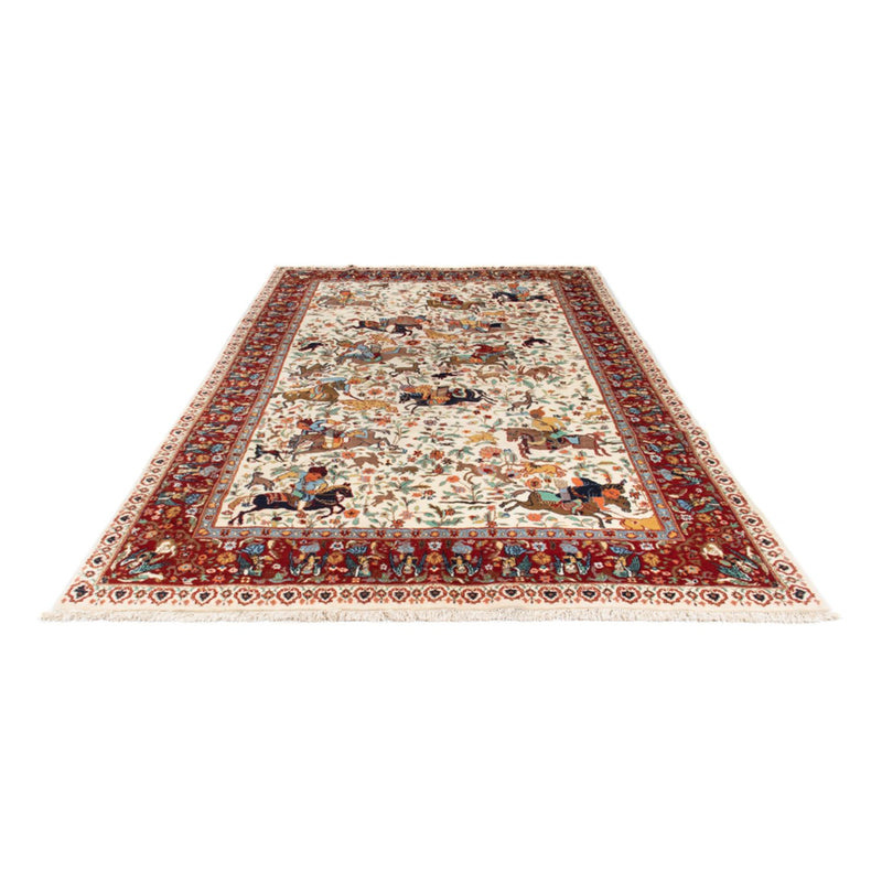 Maschad Teppich 193x306cm - Perserteppich - beige