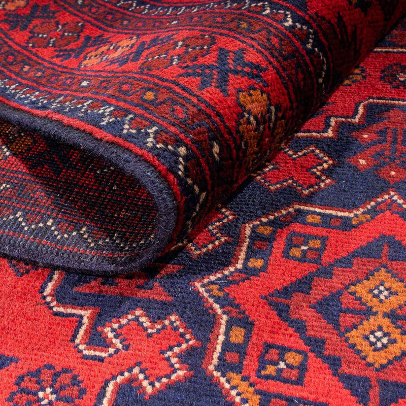 Khal Mohammadi Teppich 128x192cm - Orientteppich - dunkelrot