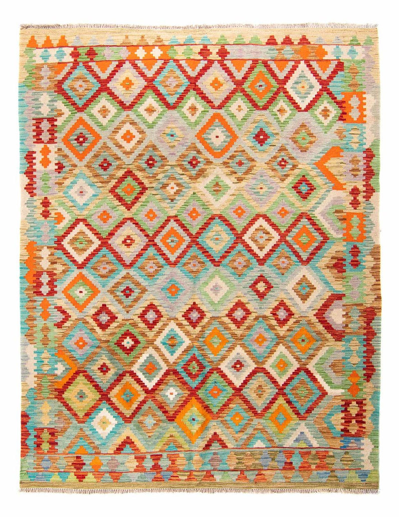 Kelim Maimene Teppich 175x244cm - Wollteppich