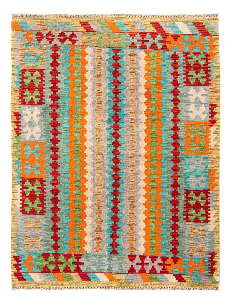 Kelim Maimene Teppich 153x200cm - mehrfarbig