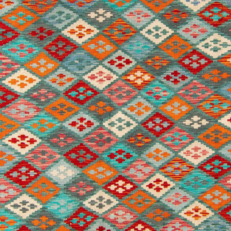 Kelim Maimene Teppich 202x305cm - mehrfarbig