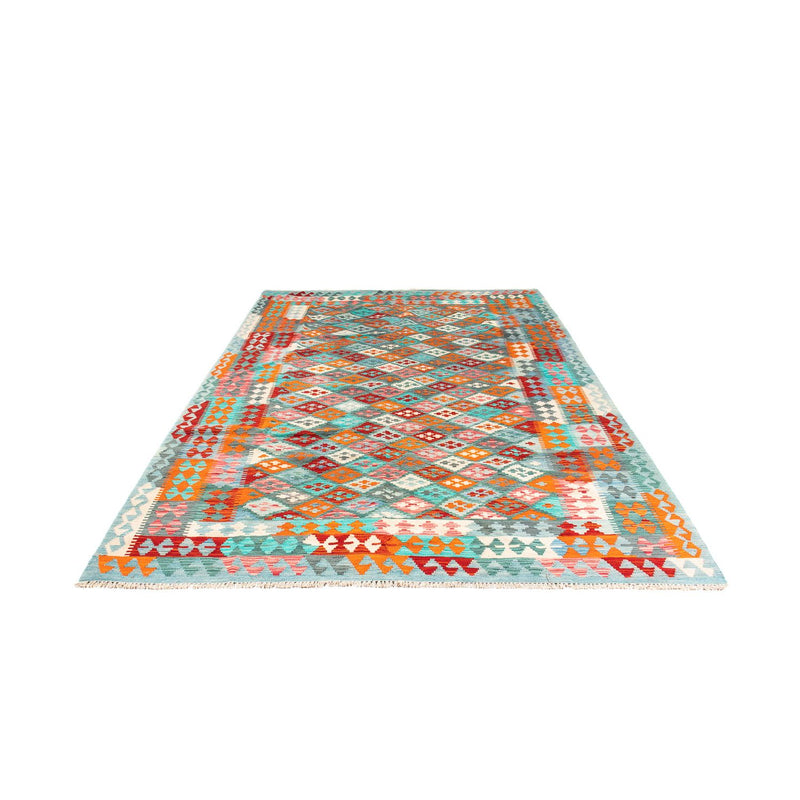 Kelim Maimene Teppich 202x305cm - mehrfarbig