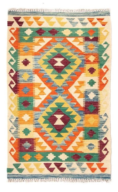 Kelim Maimene Teppich 77x124cm - beige
