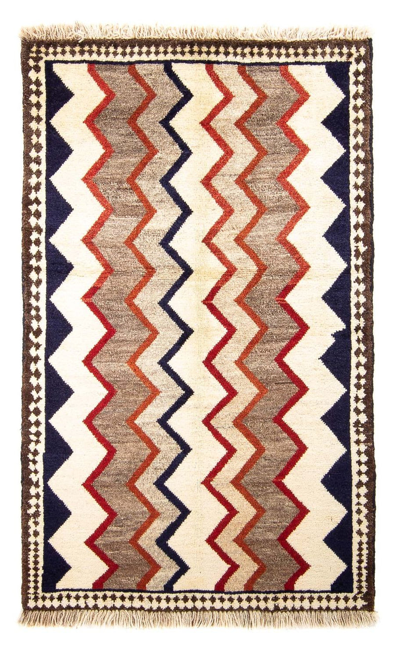 Gabbeh Persisch Teppich 91x142cm - Perserteppich Wollteppich