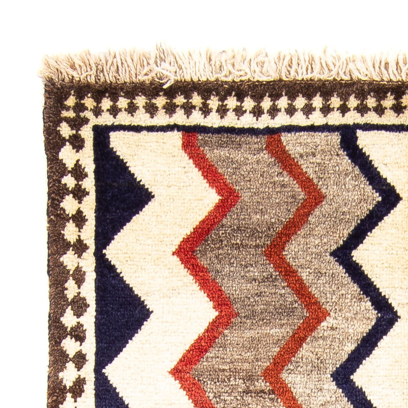 Gabbeh Persisch Teppich 91x142cm - Perserteppich Wollteppich