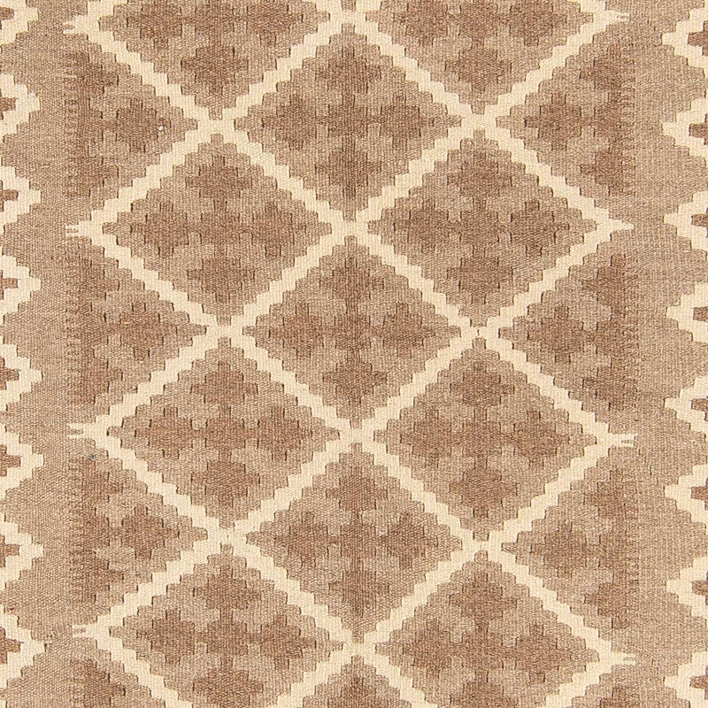 Kelim Fars Teppich 163x218cm - hellbraun