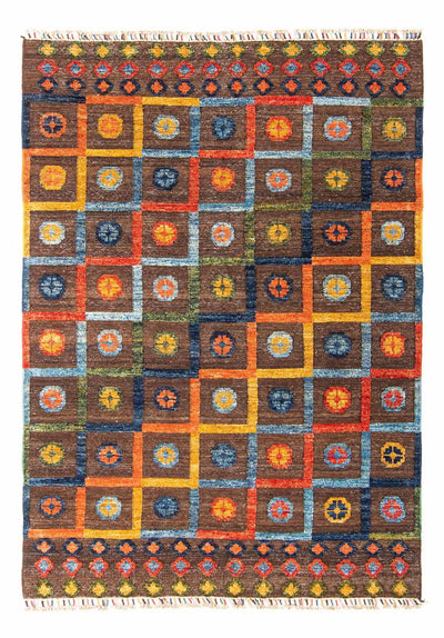 Kelim Maimene Teppich 128x191cm - braun