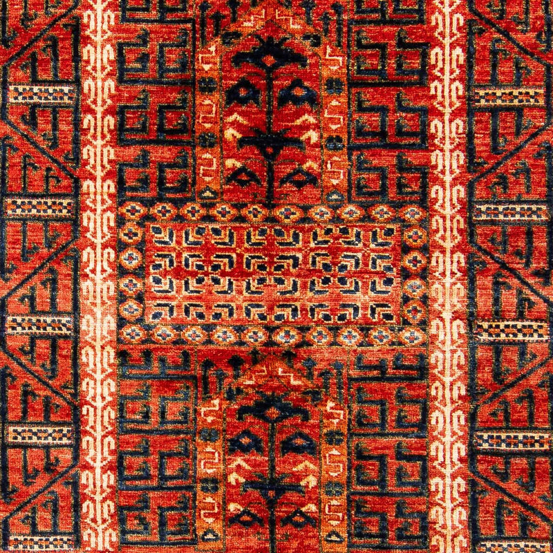 Afghan Teppich 158x196cm - Orientteppich - rot