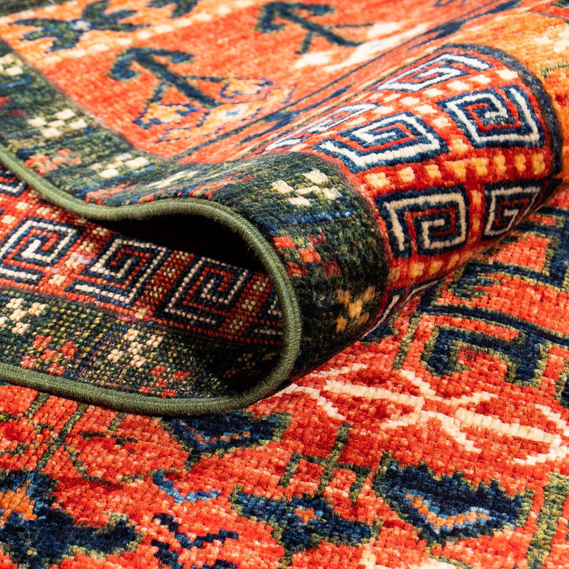 Afghan Teppich 158x196cm - Orientteppich - rot
