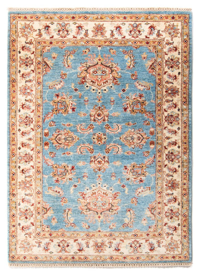 Ziegler Teppich 104x161cm - Orientteppich - hellblau