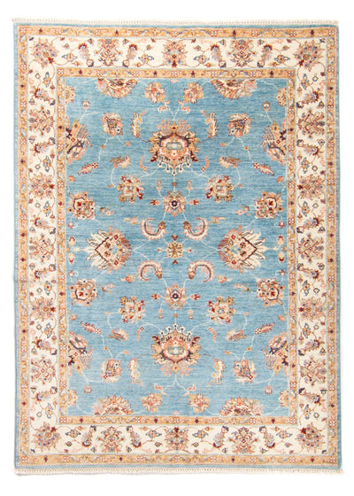 Ziegler Teppich 154x214cm - Orientteppich - hellblau