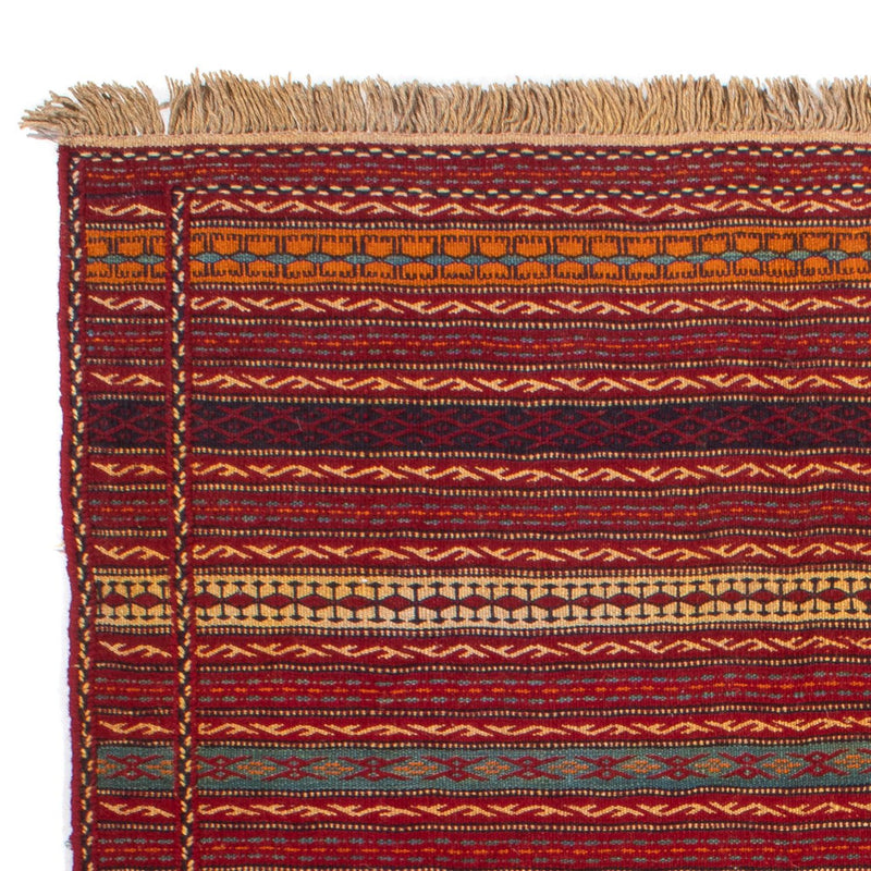 Kelim Senneh Teppich 148x200cm - mehrfarbig