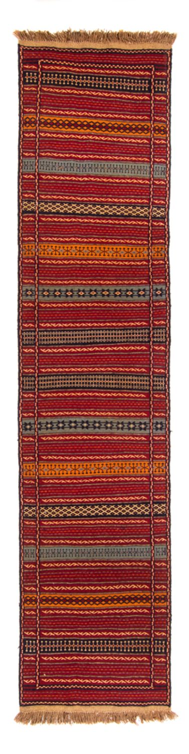 Kelim Senneh Teppich 83x300cm - mehrfarbig