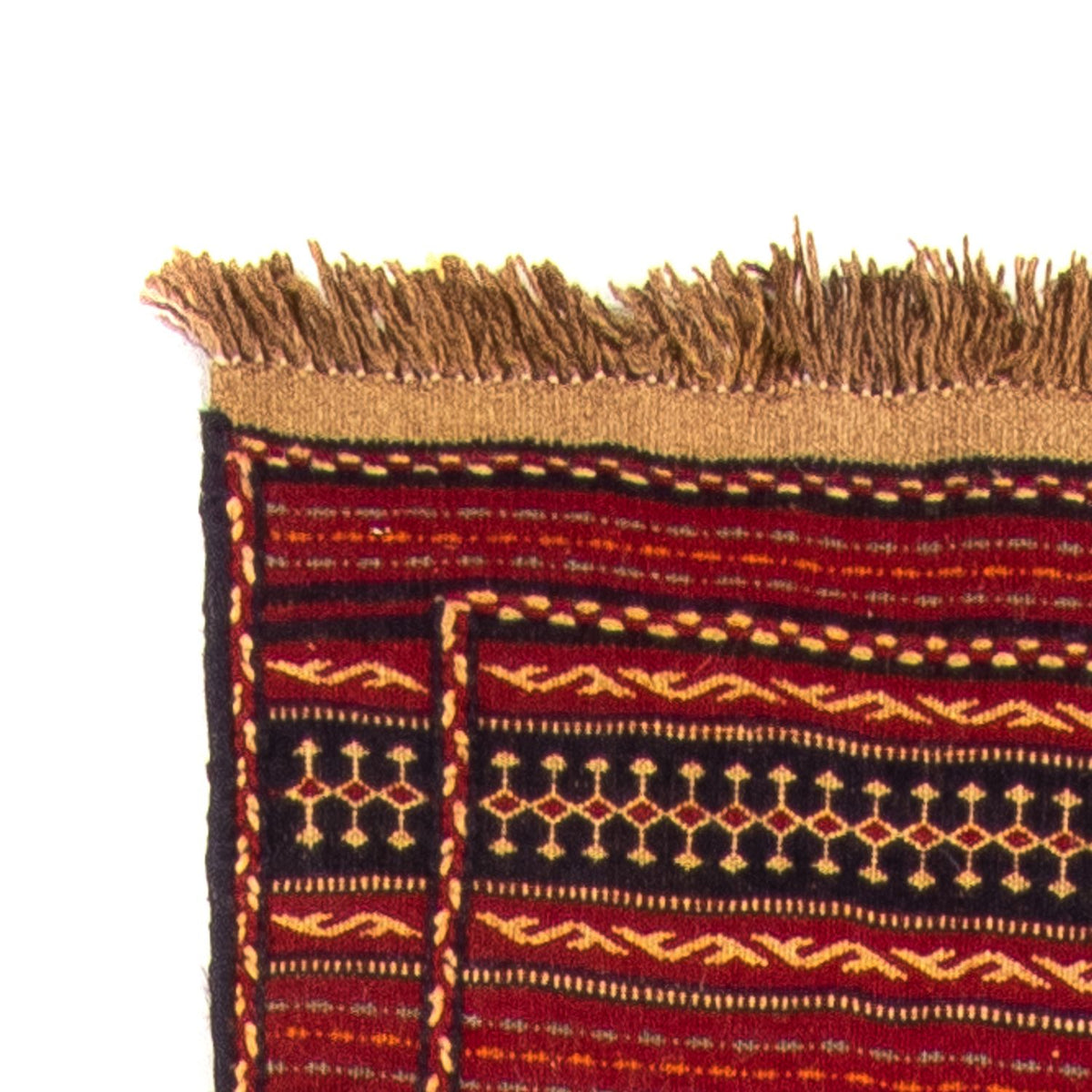 Kelim Senneh Teppich 83x300cm - mehrfarbig