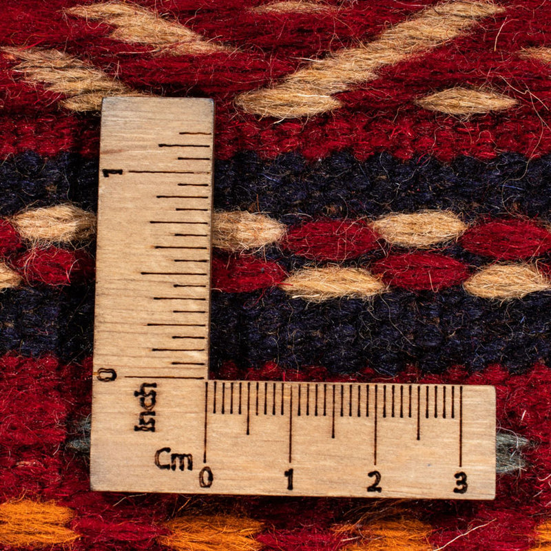 Kelim Senneh Teppich 83x300cm - mehrfarbig