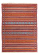 Kelim Senneh Teppich 100x150cm - mehrfarbig