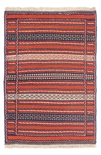 Kelim Senneh Teppich 100x150cm - mehrfarbig – product image