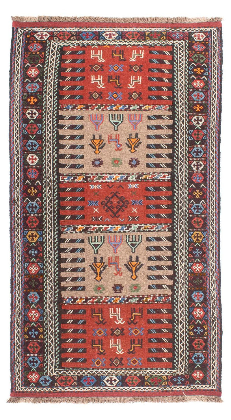 Kelim Senneh Teppich 100x200cm