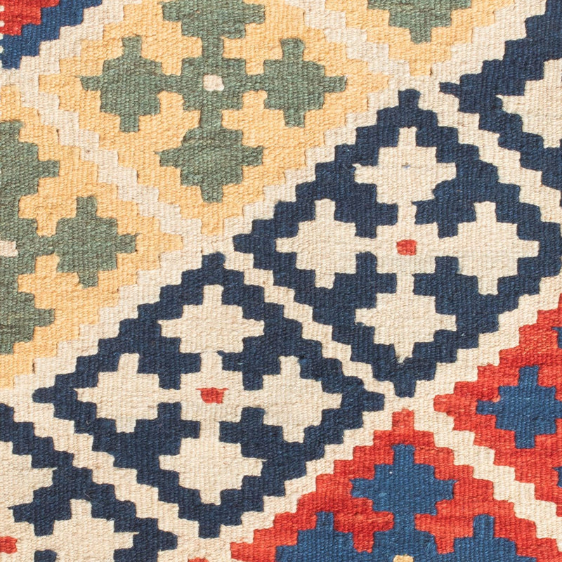 Kelim Fars Teppich 63x93cm - mehrfarbig