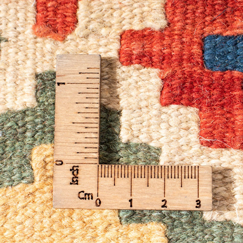 Kelim Fars Teppich 63x93cm - mehrfarbig