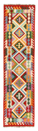 Kelim Maimene Teppich 80x292cm - mehrfarbig
