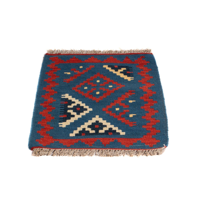 Kelim Fars Teppich 40x60cm - blau