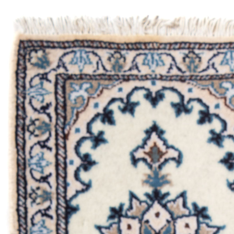 Nain - 12La Teppich 40x60cm - Perserteppich - creme