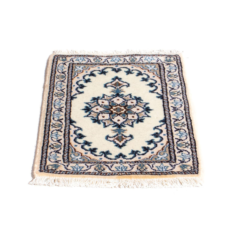 Nain - 12La Teppich 40x60cm - Perserteppich - creme