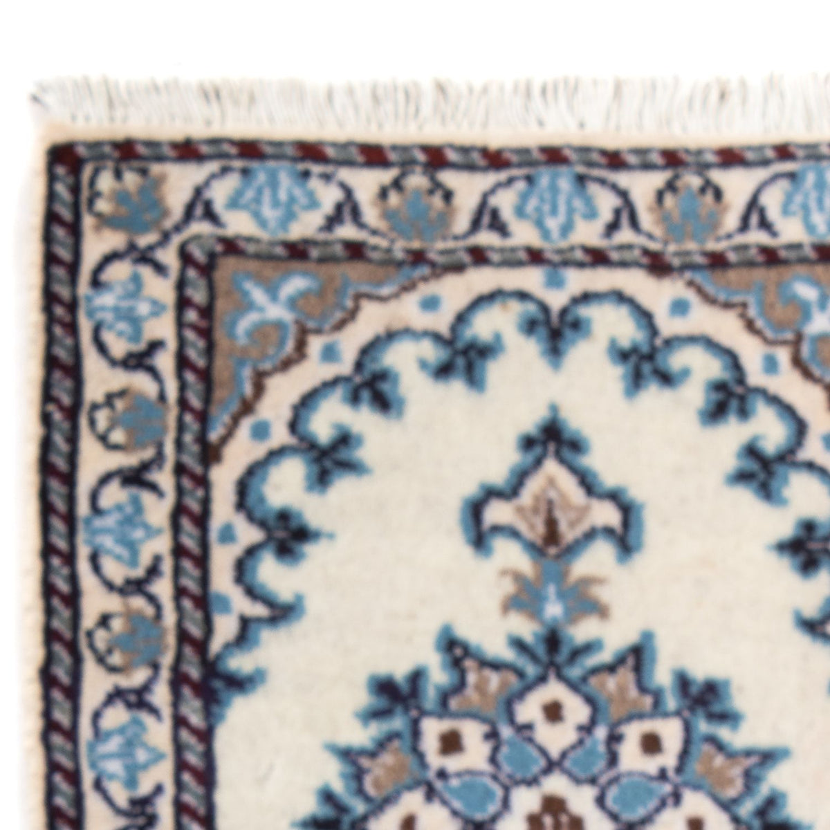 Nain - 12La Teppich 40x60cm - Perserteppich - creme