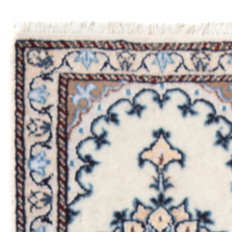 Nain - 12La Teppich 40x60cm - Perserteppich - creme