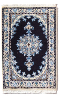 Nain - 12La Teppich 40x60cm - Perserteppich - dunkelblau – product image