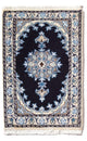 Nain - 12La Teppich 40x60cm - Perserteppich - dunkelblau