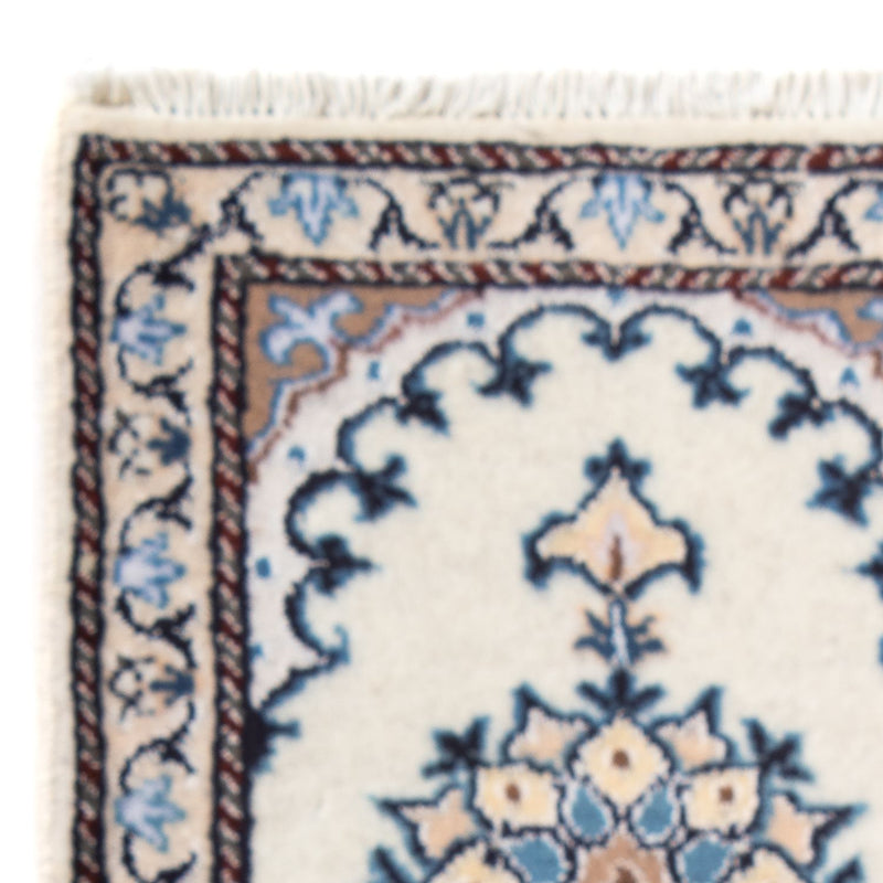 Nain - 12La Teppich 40x60cm - Perserteppich - creme