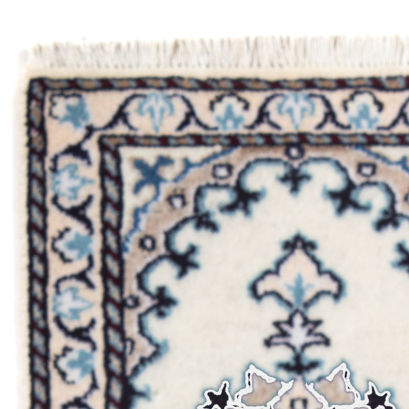 Nain - 12La Teppich 40x60cm - Perserteppich - creme