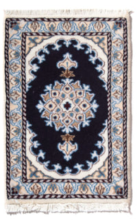 Nain - 12La Teppich 40x60cm - Perserteppich - dunkelblau – product image