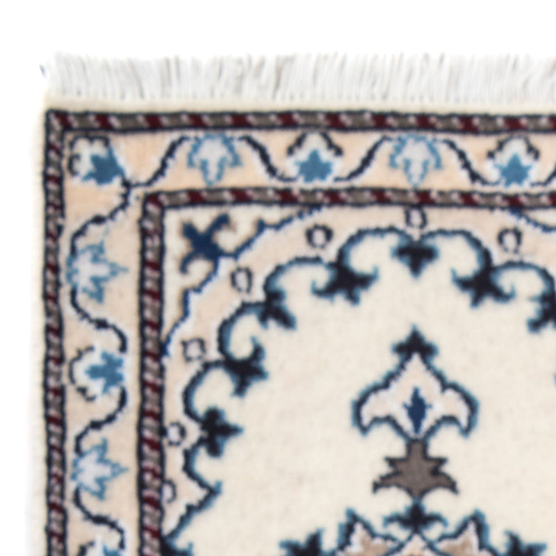 Nain - 12La Teppich 40x60cm - Perserteppich - creme