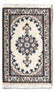 Nain - 12La Teppich 40x60cm - Perserteppich - creme