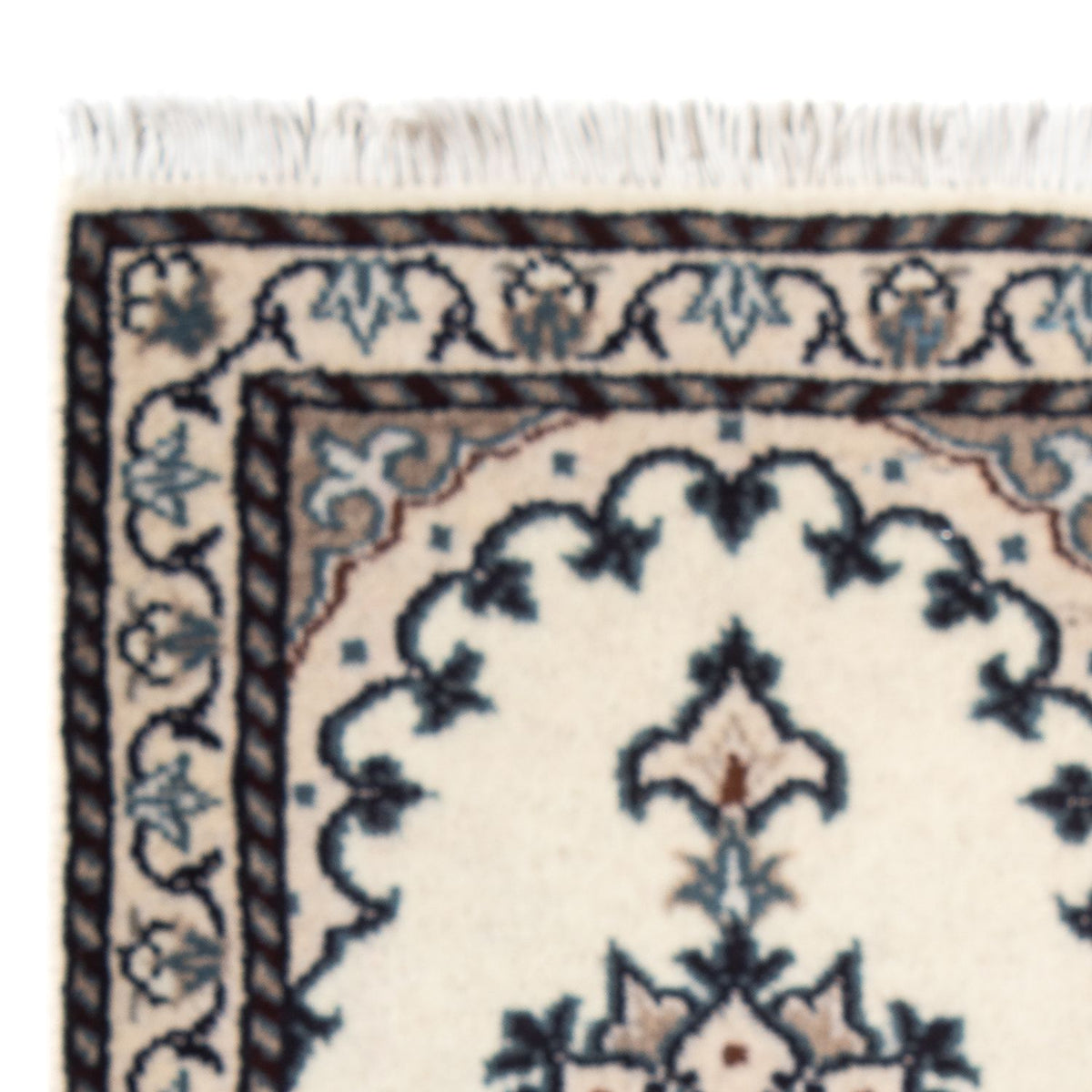 Nain - 12La Teppich 40x60cm - Perserteppich - creme