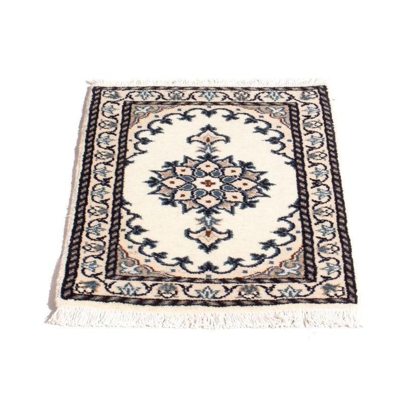 Nain - 12La Teppich 40x60cm - Perserteppich - creme