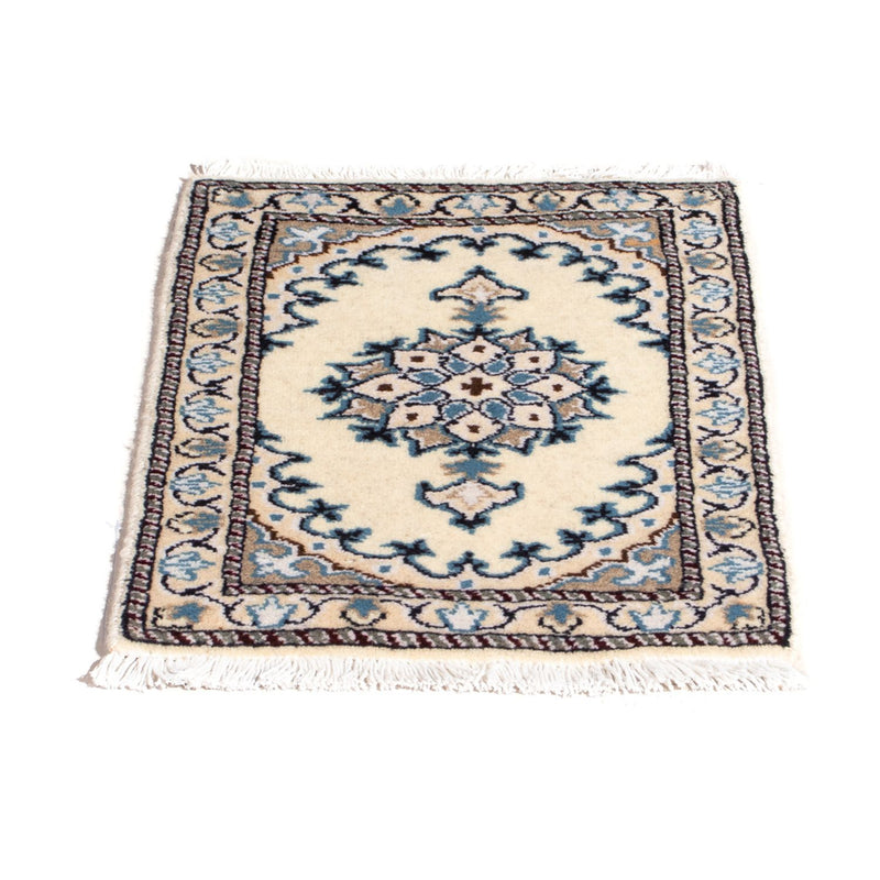 Nain - 12La Teppich 40x60cm - Perserteppich - creme