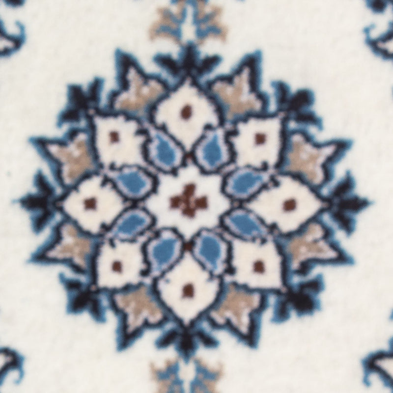 Nain - 12La Teppich 40x60cm - Perserteppich - hellblau